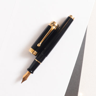 Aurora Talentum Black & Gold Fountain Pen