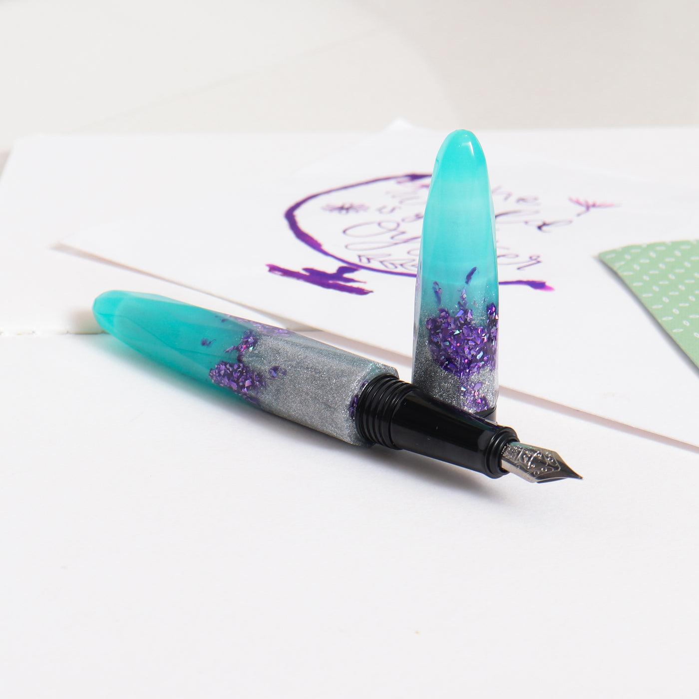  Briolette Luminous Lagoon Fountain Pen