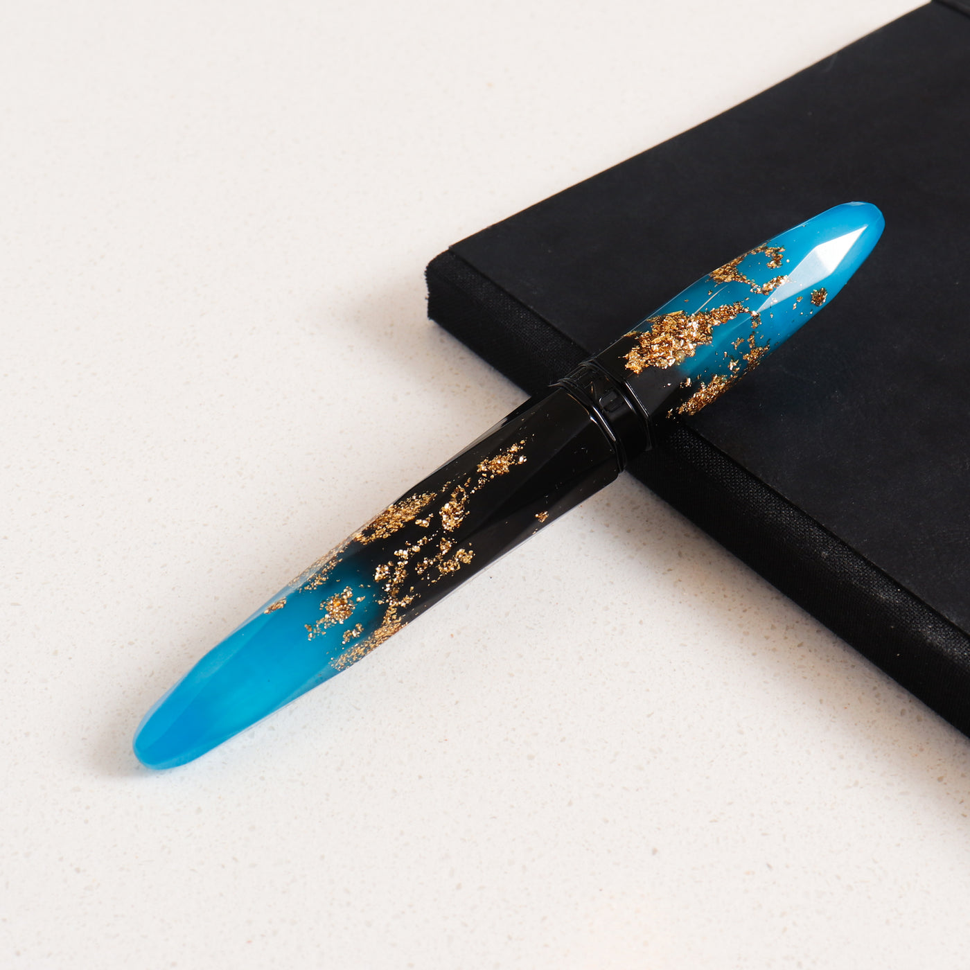  Briolette Luminous Sapphire Fountain Pen