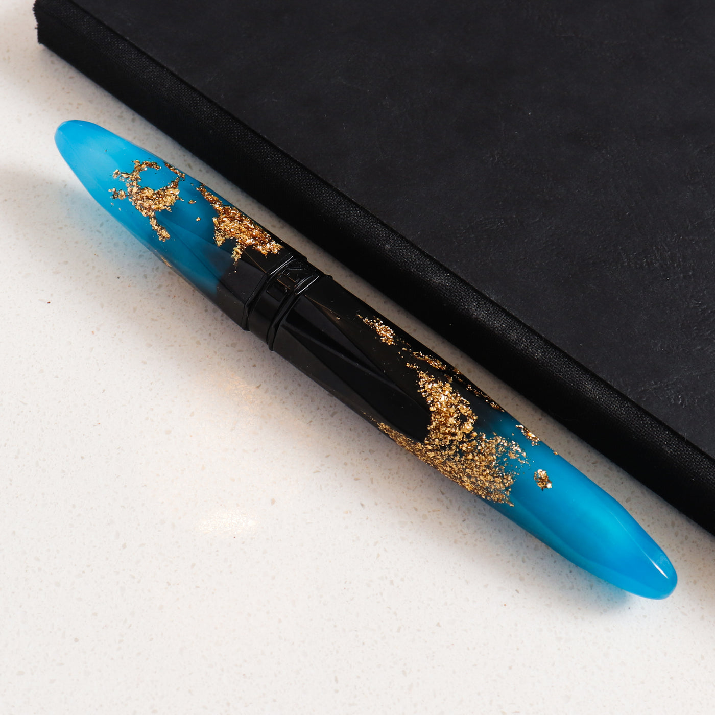  Briolette Luminous Sapphire Fountain Pen