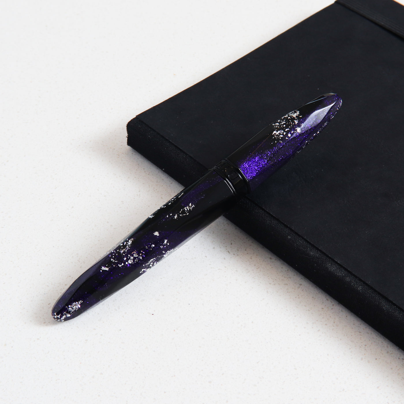 BENU Briolette Milky Way Fountain Pen Purple