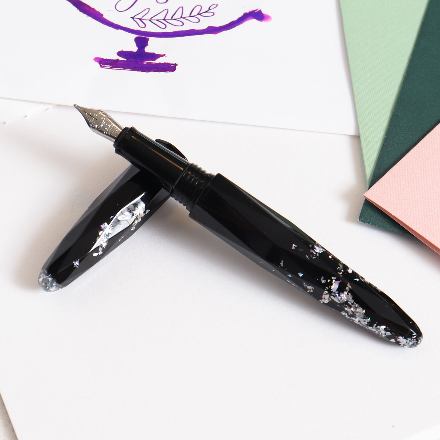 Briolette Storm Fountain Pen