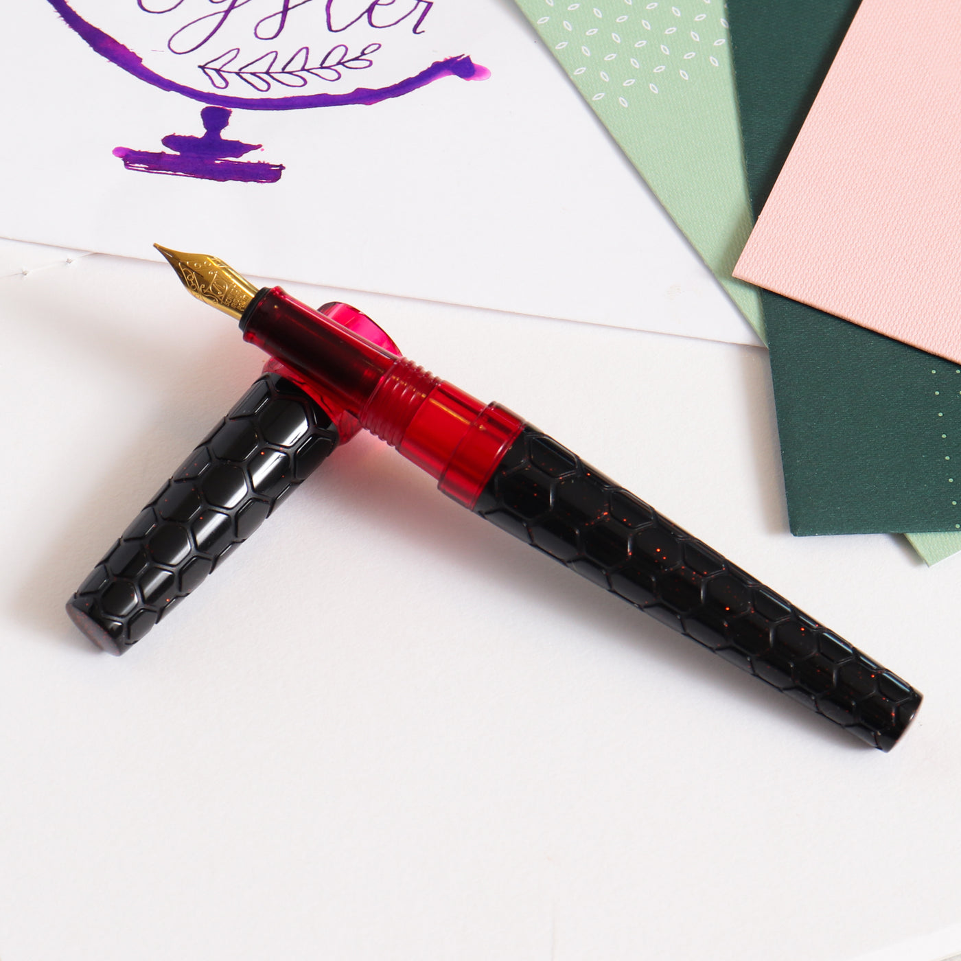 Hexagon F Fountain Pen