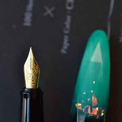 Briolette Luminous Jade Fountain Pen