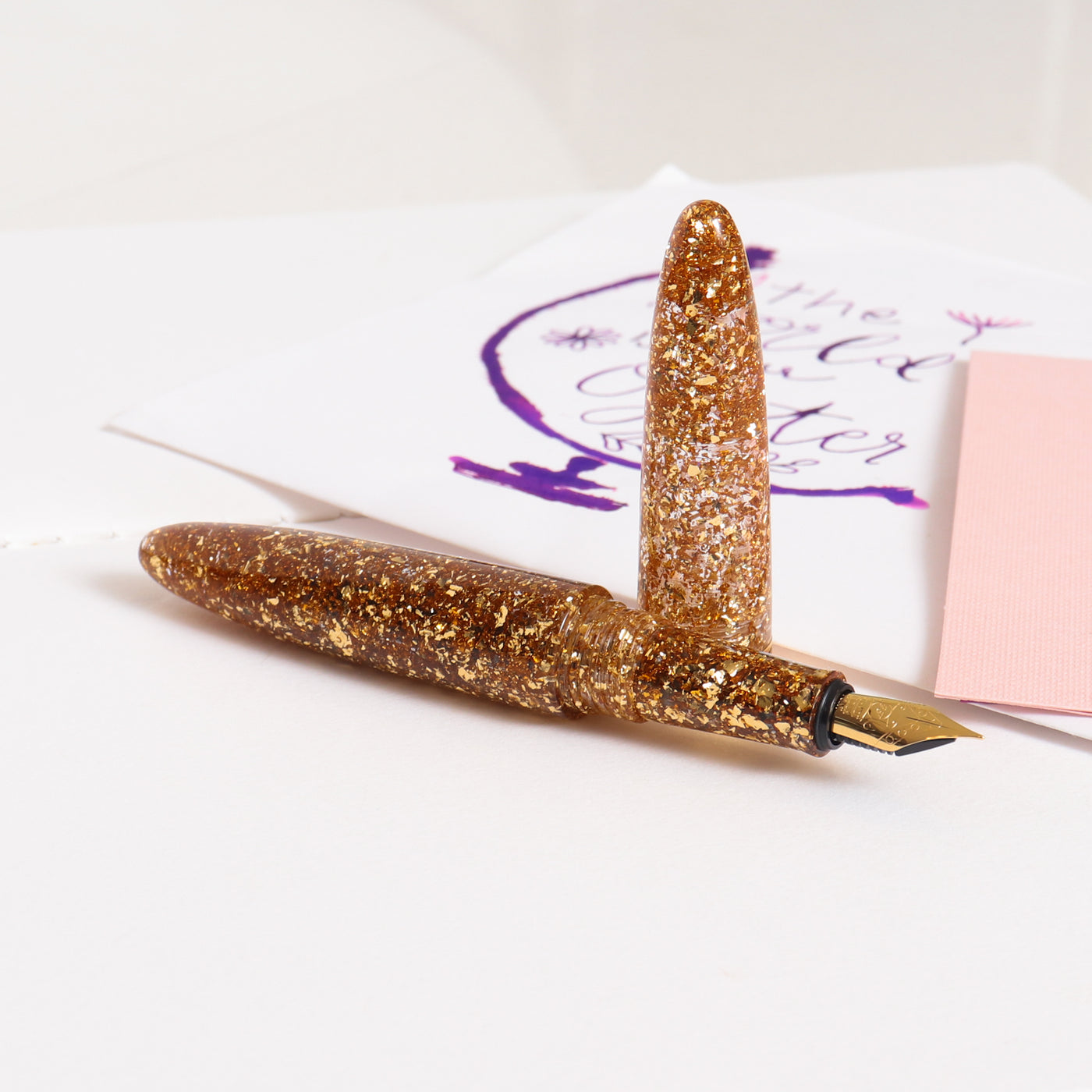 Minima Blazing Gold Fountain Pen