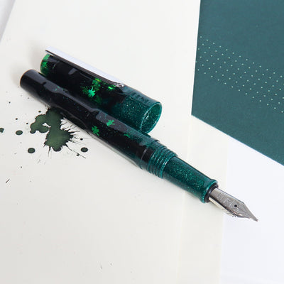 BENU Talisman Four Leaf Clover Green Fountain Pen