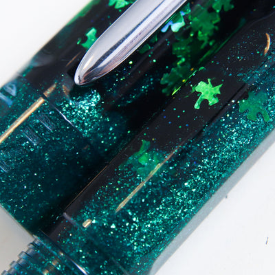 BENU Talisman Four Leaf Clover Infused Holographic Sparkles