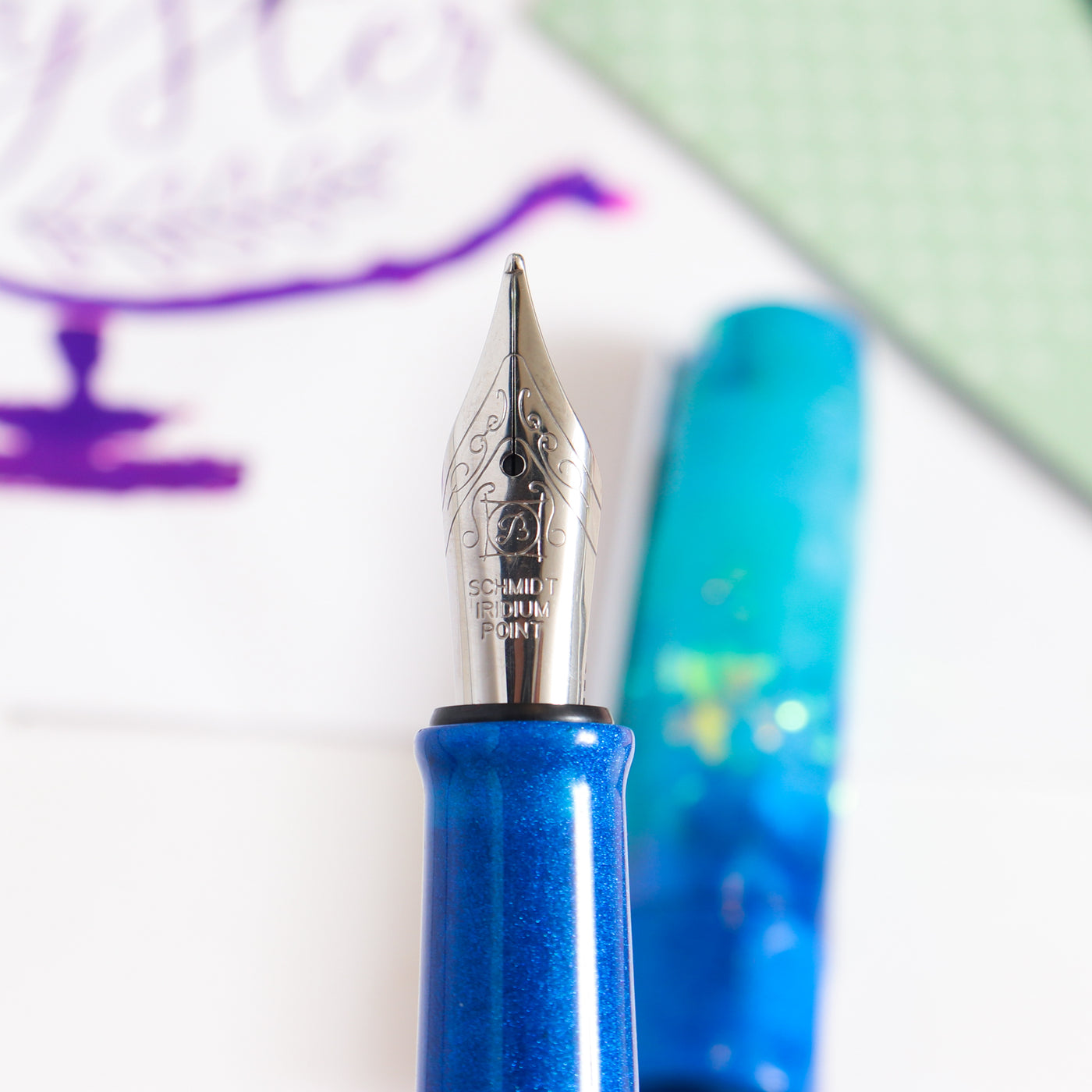 Talisman Peacock Ore Fountain Pen