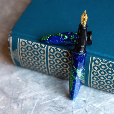 BENU Minima Collection Water Spirit Blue & Green Fountain Pen-BENU-Truphae