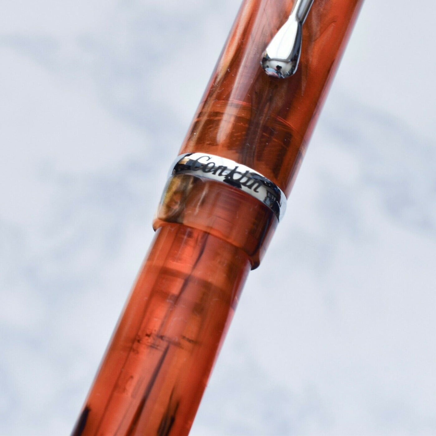 Conklin Duragraph Amber Fountain Pen
