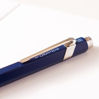 Caran D'Ache 849 Metal Blue Rollerball Pen