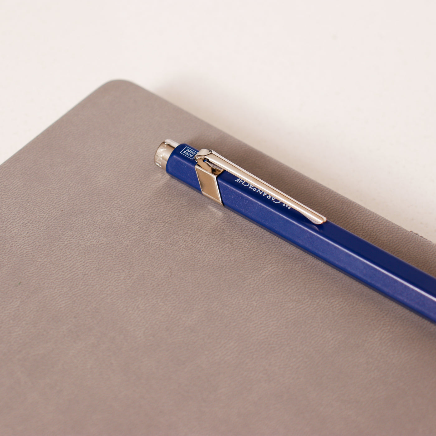 Caran D'Ache 849 Metal Blue Rollerball Pen