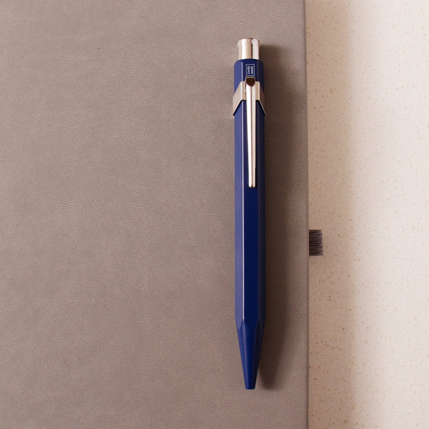 Caran D'Ache 849 Metal Blue Rollerball Pen