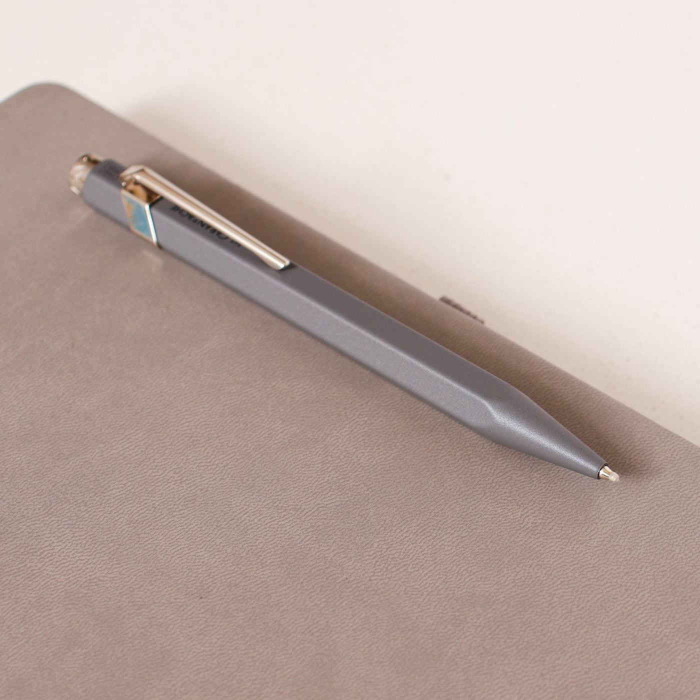 Caran D'Ache 849 Metal Grey Rollerball Pen