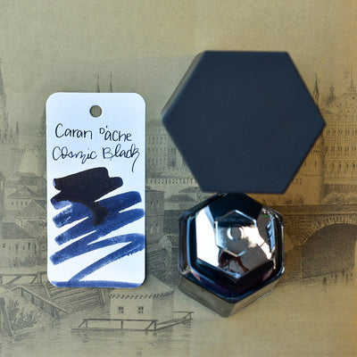 Caran D'Ache Cosmic Black Ink Bottle