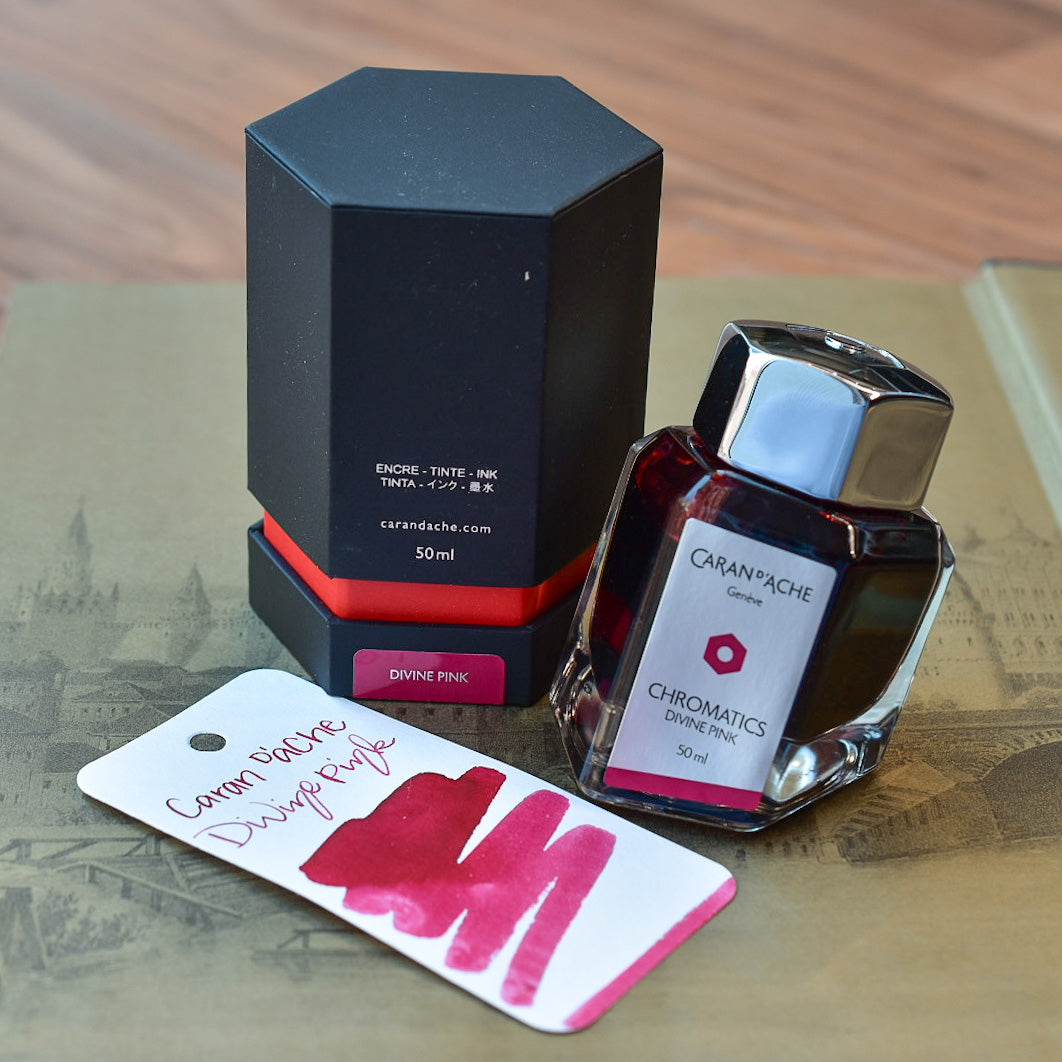 Caran D'Ache Divine Pink Ink Bottle