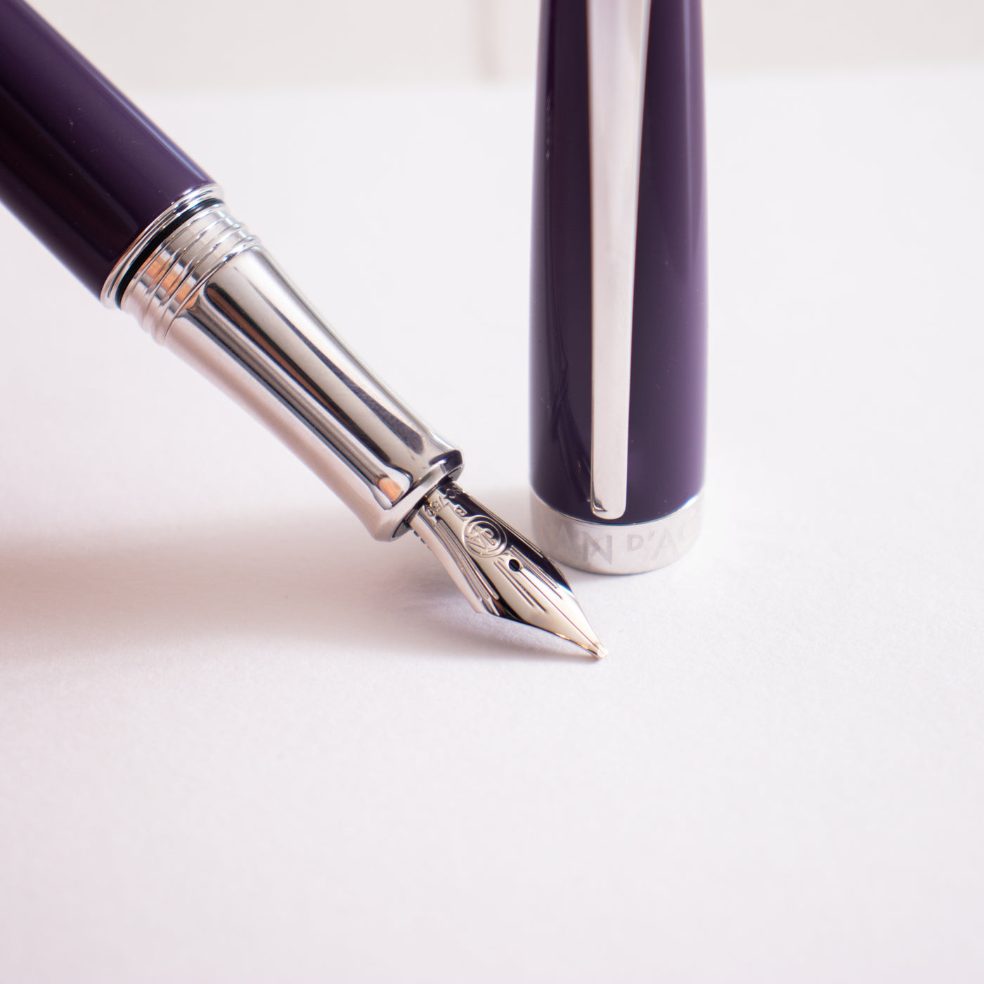 Caran D'Ache Leman V2 Lilac Fountain Pen