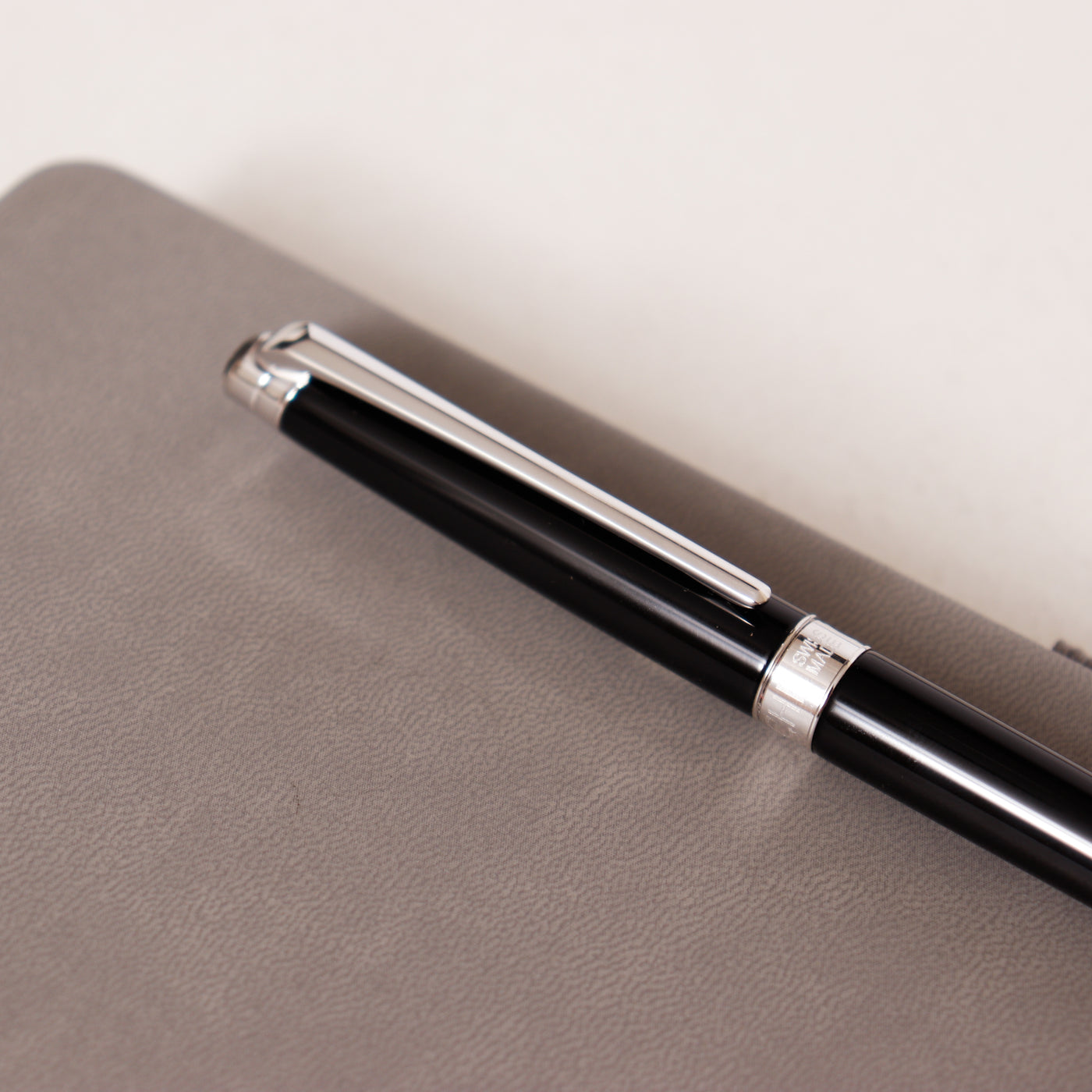 Caran D'Ache Leman Slim Black Ebony Fountain Pen