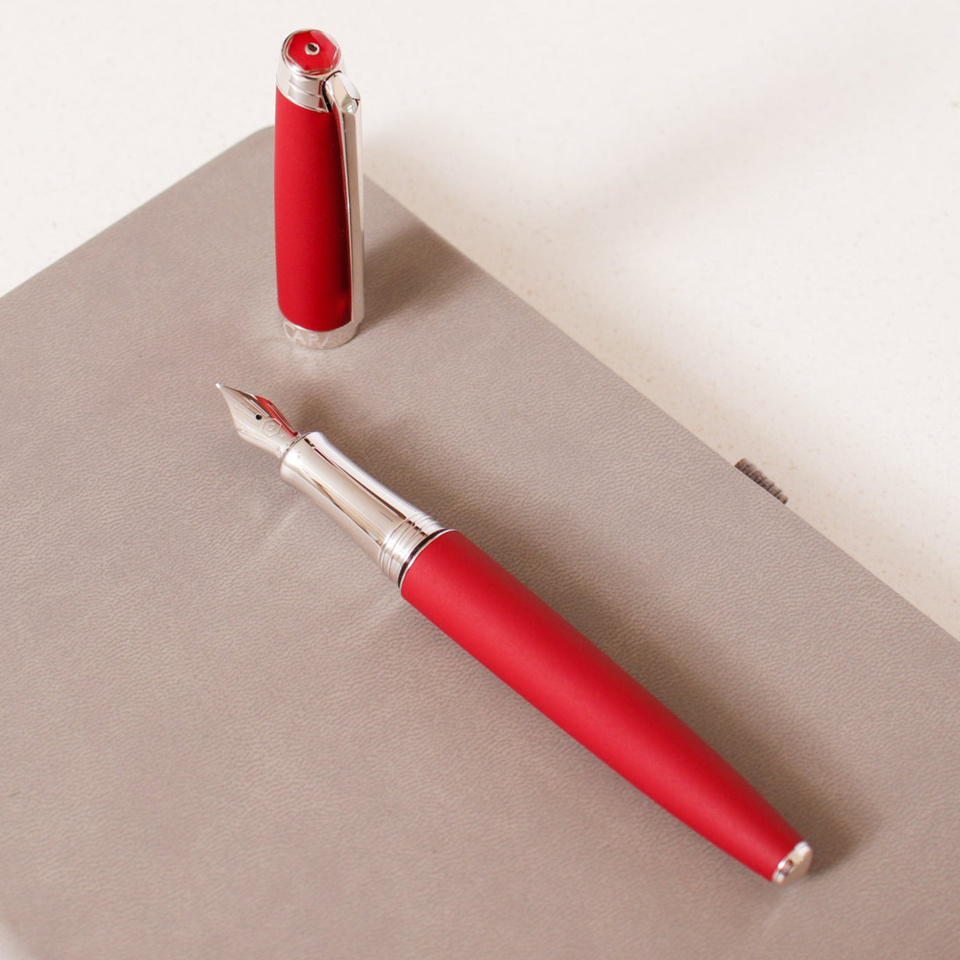 Caran D'Ache Leman V2 Burgundy Fountain Pen