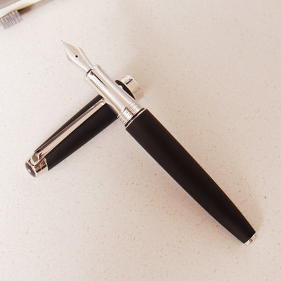 Caran D'Ache Leman V2 Matte Black Fountain Pen