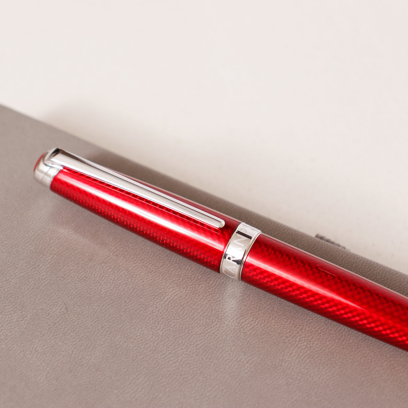 Caran D'Ache Leman V2 Rouge Carmin Fountain Pen