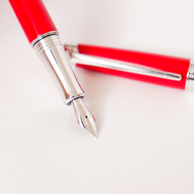 Caran D'Ache Leman V2 Scarlet Red Fountain Pen