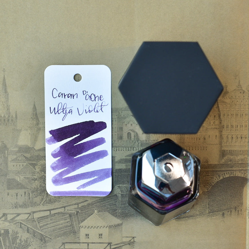 Caran D'Ache Ultra Violet Ink Bottle