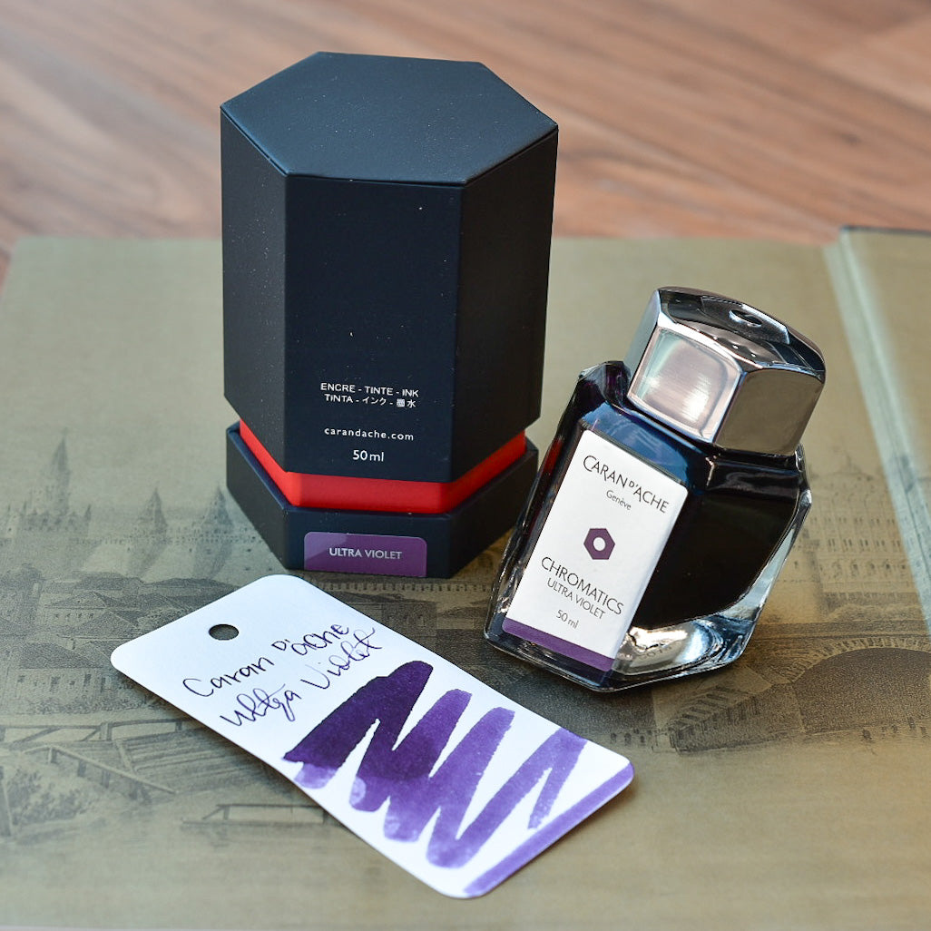 Caran D'Ache Ultra Violet Ink Bottle