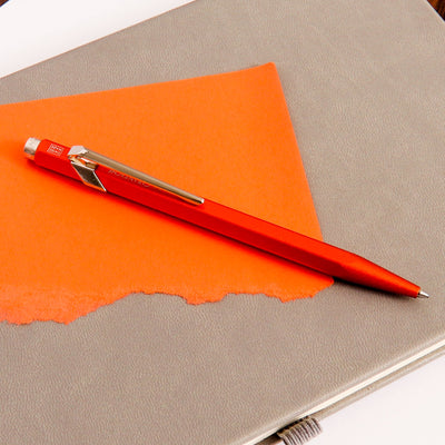 Caran d'Ache 849 Colormat X Orange Ballpoint Pen