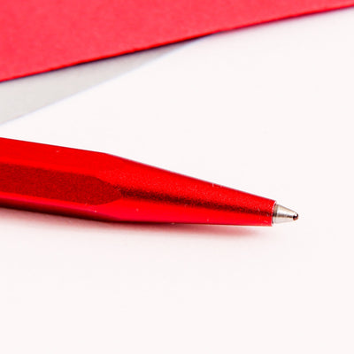 Caran d'Ache 849 Colormat X Red Ballpoint Pen Tip