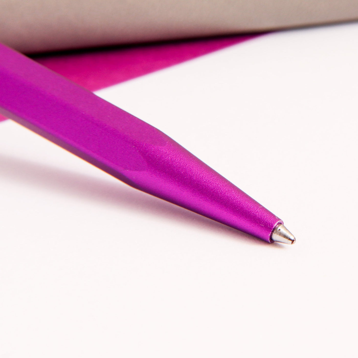 Caran d'Ache 849 Colormat X Violet Ballpoint Pen Tip