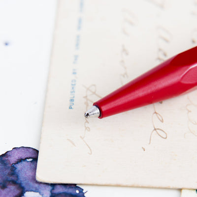 Caran d'Ache 849 Garnet Red Ballpoint Pen Tip