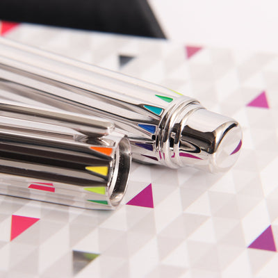 Caran-d'Ache-Varius-Rainbow-Fountain-Pen-Cap-Details