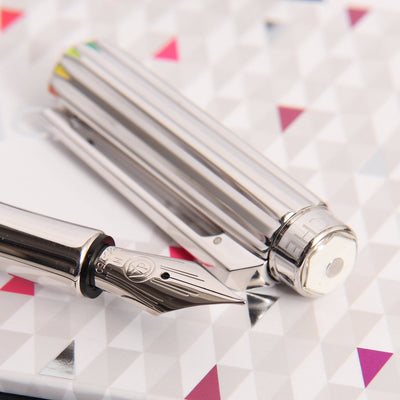 Caran-d'Ache-Varius-Rainbow-Fountain-Pen-Nib-Details