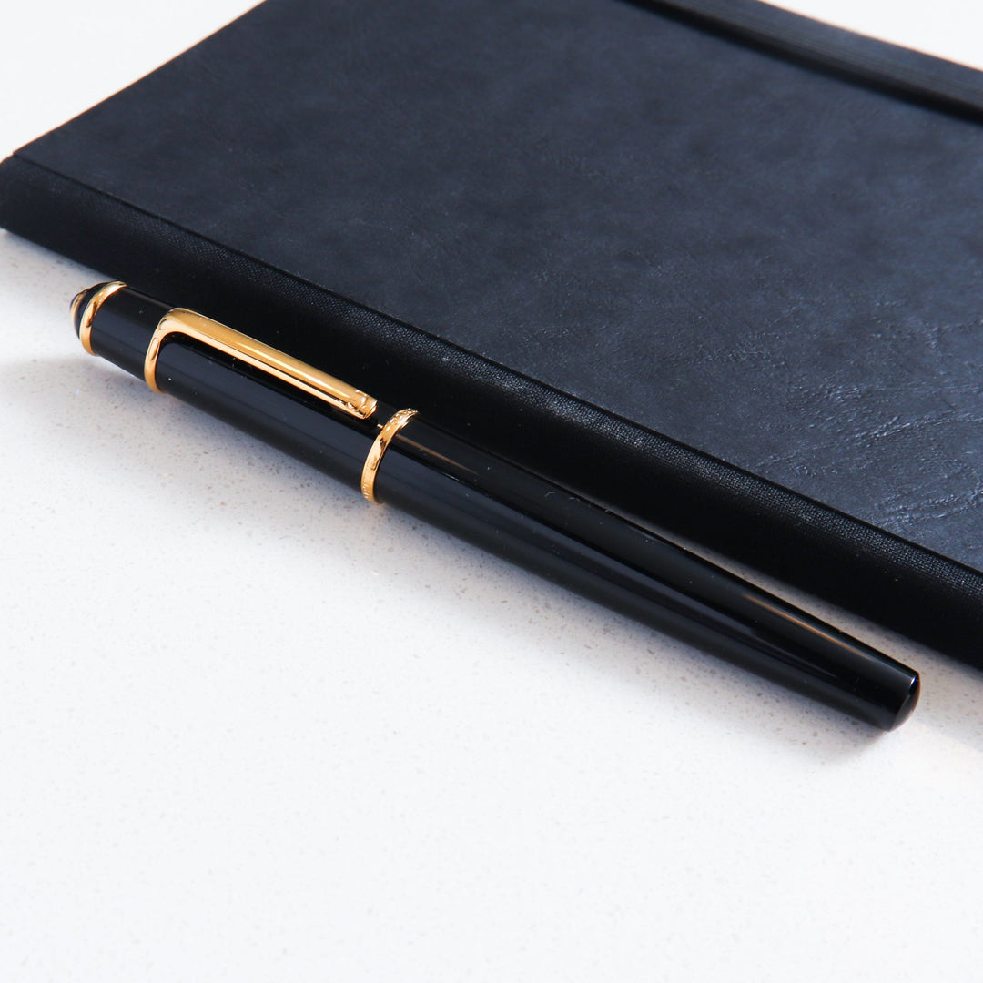 Cartier Diabolo Black Gold Fountain Pen Preowned Truphae