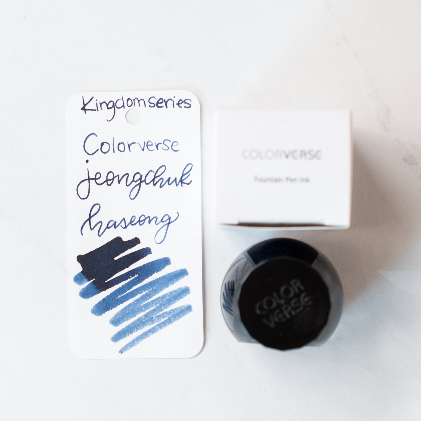 Colorverse Kingdom Series Jeongchuk Haseong Ink 30mL Glass Bottle