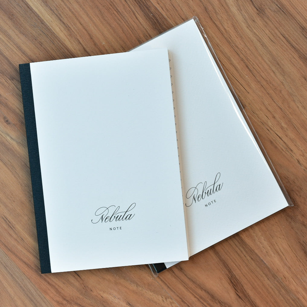 Colorverse Nebula A5 Blank White Notebook