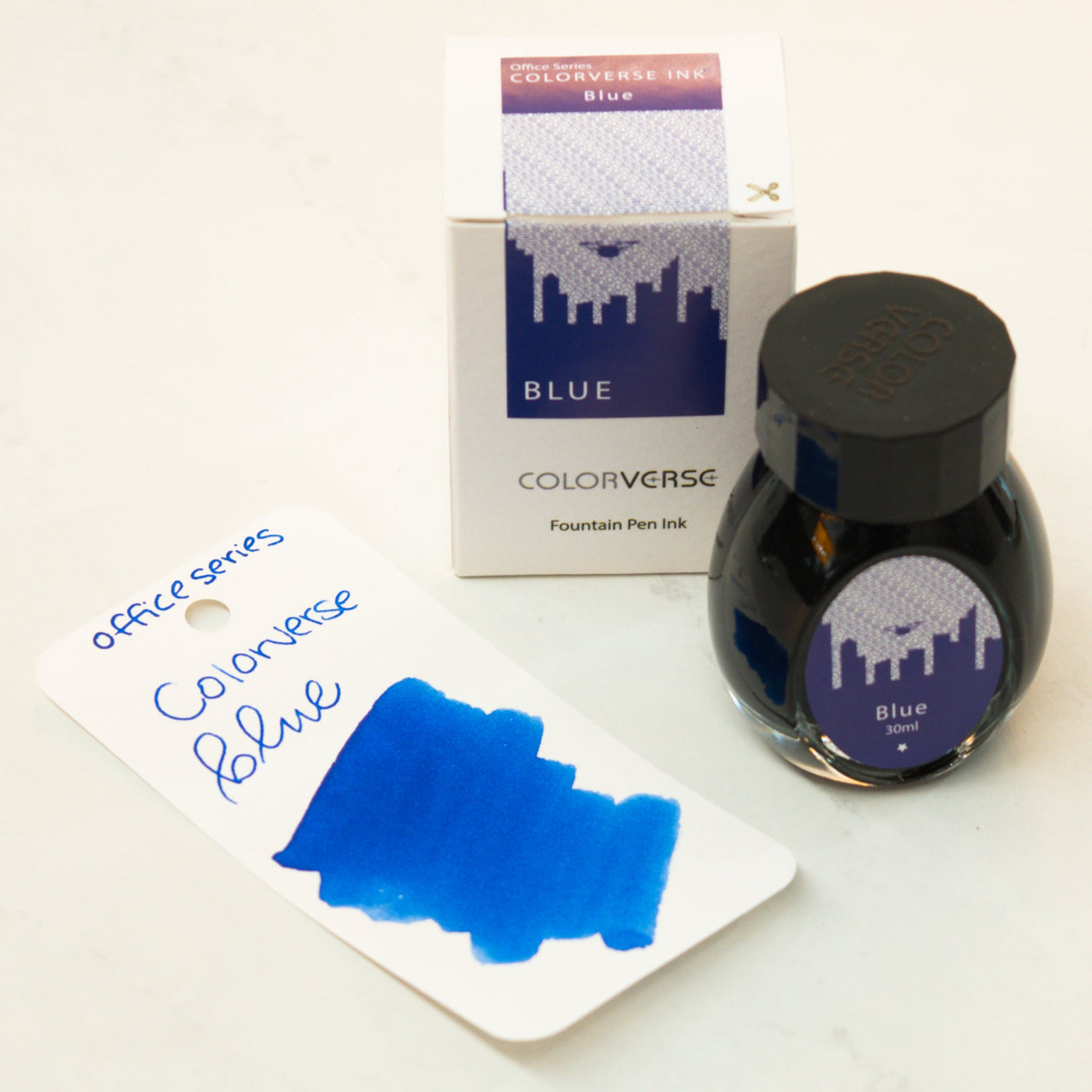 Colorverse Office Series Blue Ink