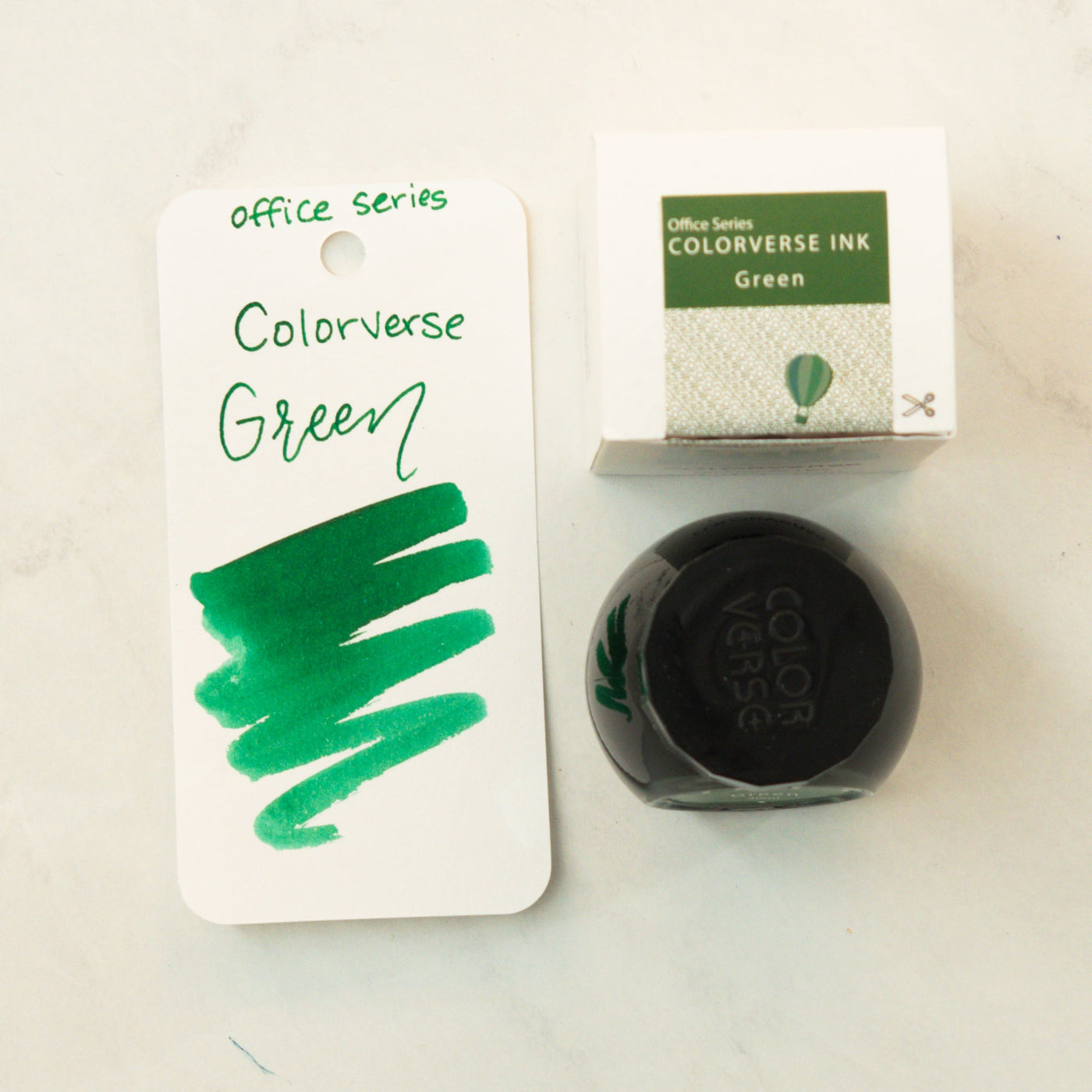Colorverse Green Fountain Pen Ink