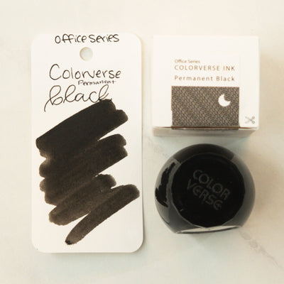 Colorverse Permanent Black Fountain Pen Ink