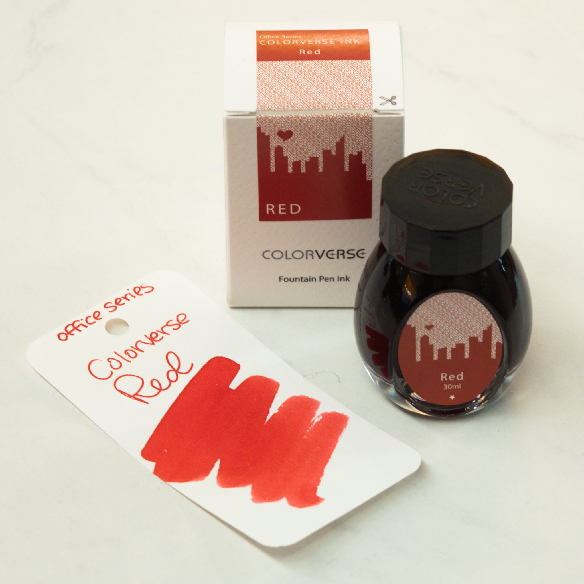 Colorverse Office Series Red Ink Bottle – Truphae