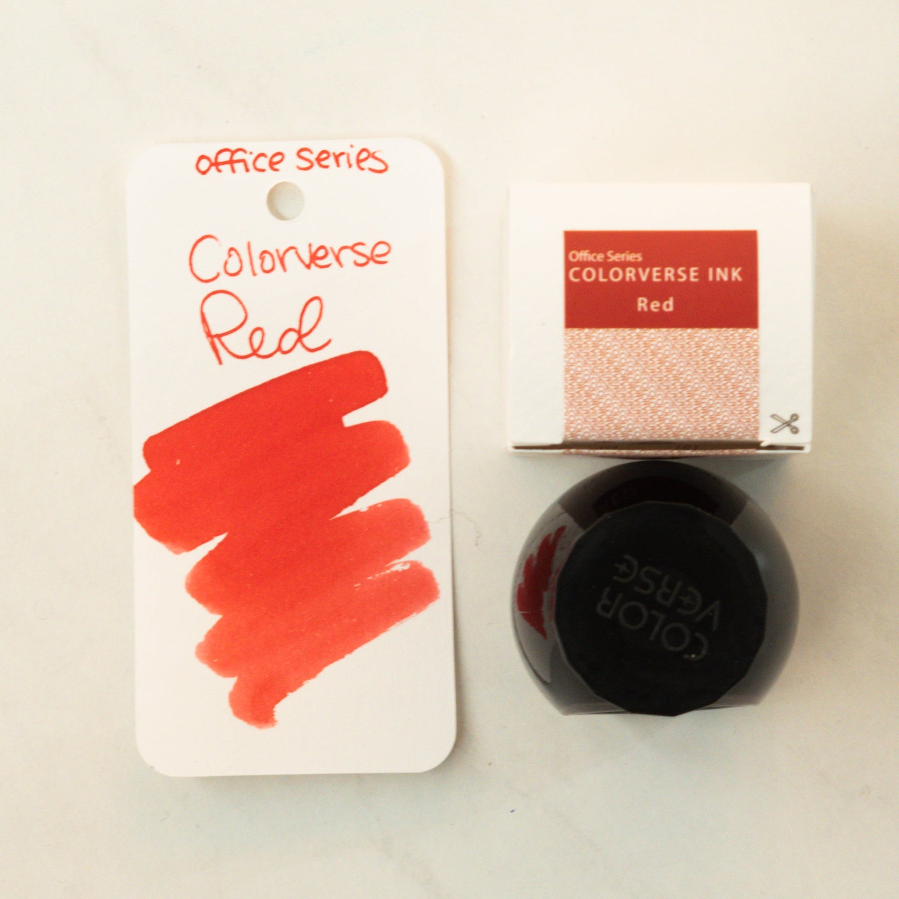 Colorverse Office Series Red Ink Bottle – Truphae
