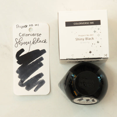 Colorverse Black Shimmering Fountain Pen Ink