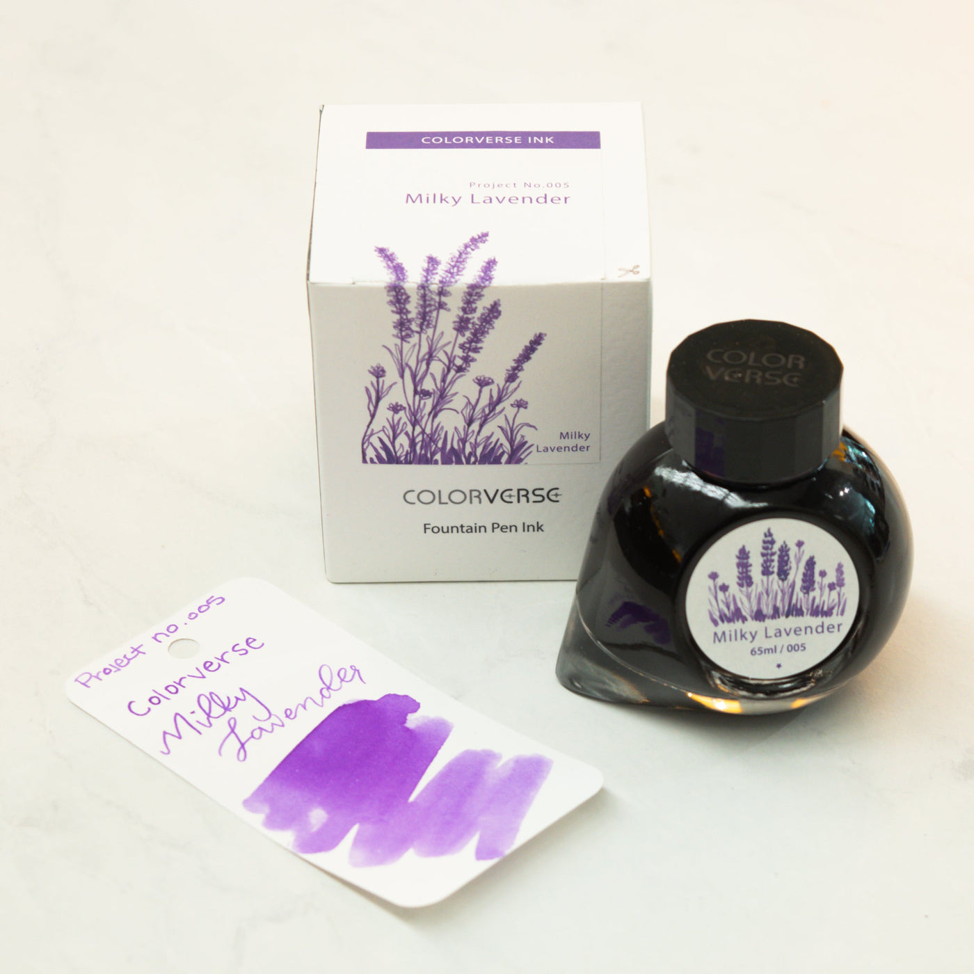 Colorverse Project No 005 Milky Lavender Ink