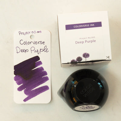 Colorverse Dark Purple Fountain Pen Ink