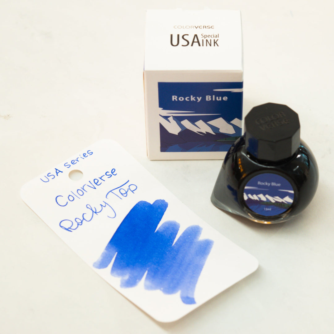 Colorverse USA Special Series Rocky Blue Colorado Ink Bottle – Truphae