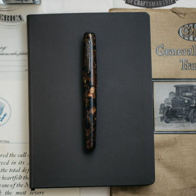 Conklin All American Fountain Pen - Brownstone
