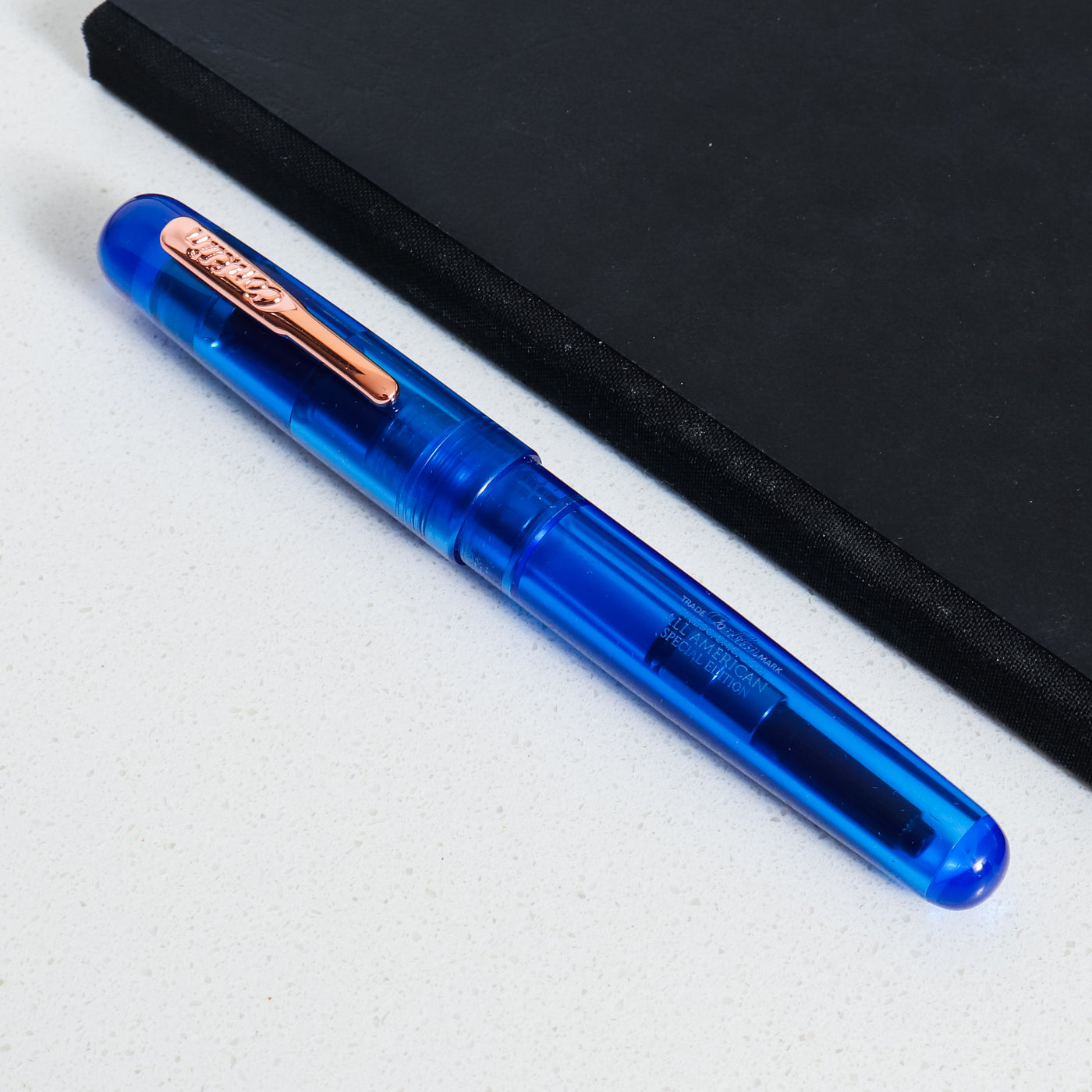 Conklin All American Demo Blue Fountain Pen