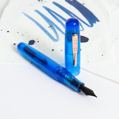 Conklin All American Demo Blue Fountain Pen