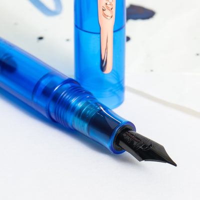 Conklin All American Demo Blue Fountain Pen